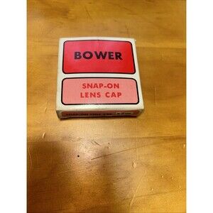 52mm Snap-on Front Lens Cap Protection Cover Bower Glass Safety Lid Japan NOS